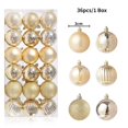thumbnail image 3 of 24/36Pcs Christmas Ball Christmas Tree Decoration Ornaments for Home Room Decor New Year Navidad Pendant Ball DIY Accessories, 3 of 5