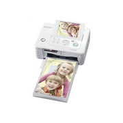 Sony Digital Photo Printer DPP-FP95 - Printer - color - dye sublimation - up to 0.8 min/page (color) - capacity: 20 sheets - USB, USB host - white