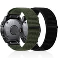 thumbnail image 2 of Vodtian 22mm Quick Fit Nylon Bands Compatible with Garmin Fenix 8 47mm/Fenix 7/6/5, Approach S62/S60/S70 47mm, Solo Loop Sport Strap for Epix 2/Epix Pro 47mm/Descent G2/G1, 2 of 7