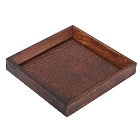 tray wooden serving snack dish bread plate restaurant hotel lhcer 5pcs