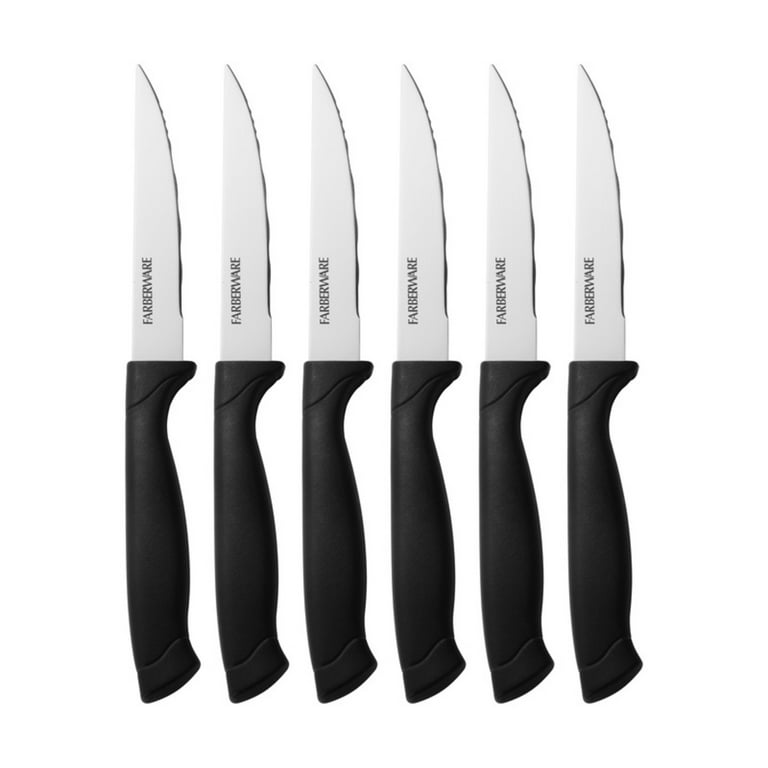 Farberware Knife Armor Dishwasher Safe 22-piece Wave Edge Knife Block Set, Sama Department Store