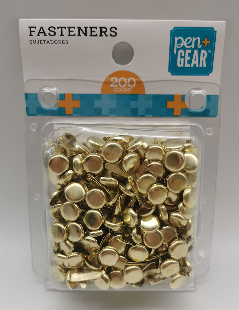 Pen+gear Brass Fasteners