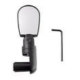 thumbnail image 2 of EeaseCA 2pcs Universal Adjustable Handlebar Rearview Mirror 360 Degrees Bike MTB Motorcycle Cycling Handlebar Plug Flexible Rear Sight Mirror (Black), 2 of 7