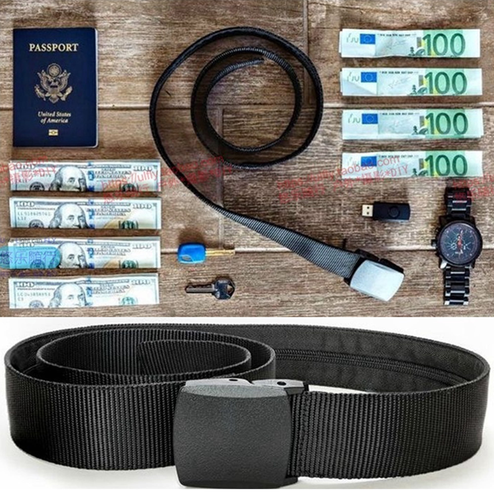Money Belt For Travel Eurzom Travel Security Belt Pcs Nylon For
