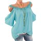 thumbnail image 1 of Women Cold Shoulder Tops T-shirt Short Sleeve Casual Crew Neck Tee Blouse Plus Size, 1 of 2