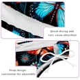 thumbnail image 3 of Flower Butterfly Detachable Sponge Adjustable Strap Bikini Set Two-Pack Swim Suits - Ideal for Beach and Pool Scenes, 3 of 6