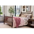 thumbnail image 3 of The Pioneer Woman Agatha Floral Gauze Quilt, Full/Queen, Rose Herb Pink, Reversible Bedding, 3 of 9