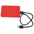 thumbnail image 4 of Disco duro externo HDD USB 3.0 Plug and Play, unidad de disco duro móvil para muchos dispositivos, rojo, 1 TB, 4 of 14
