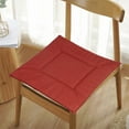 thumbnail image 6 of Patio Cushions Clearance, Outdoor Patio Furniture Cushions, 16x16 in Pad for Chair Seat Cushion Pillow, Outdoor Seat Cushions(Wine), 6 of 8