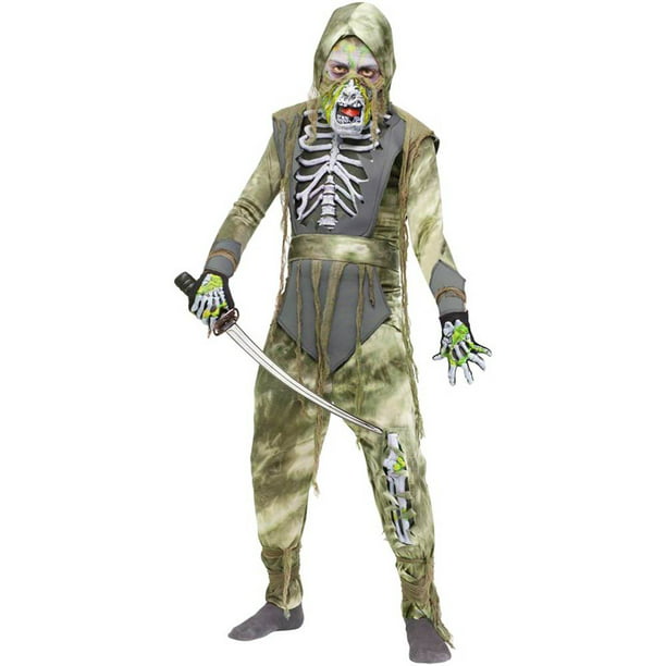 Zombie Ninja Child Costume - Large - Walmart.com - Walmart.com