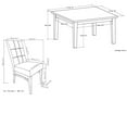 thumbnail image 7 of Simpli Home Ezra 9 Piece Dining Set, 7 of 7