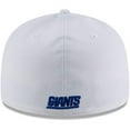 thumbnail image 3 of Men's New Era White New York Giants Omaha 59FIFTY Fitted Hat, 3 of 3