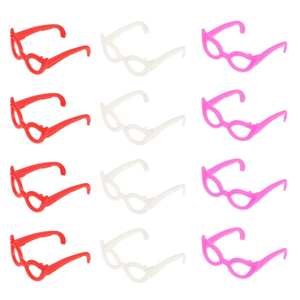 60 mini gafas de sol para muñecas, accesorios para disfraces y gafas de muñeca.