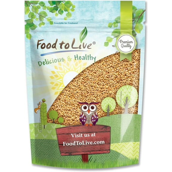 Clover Seeds, 4 Ounces — Sproutable, Kosher, Raw, Vegan — by Food to Live