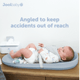 thumbnail image 2 of Jool Baby Waterproof Baby Changing Pad - Easy to Clean, Lightweight & Portable - Large Foam Cushion for Comfort (Blue), 2 of 9
