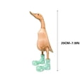 thumbnail image 3 of Duck Yard Decorations Yard Art Garden Puddle Ducks with Spotted Wellies Boots, Garden Decor Statues, Duck Figurine Statue - Waterproof Indoor & Outdoor Lawn Gnome Ornament, 3 of 6