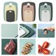 thumbnail image 5 of Matsuzay Tablas de cortar lavables resistentes a las manchas de plástico PP de 3 piezas, cortadores de cocina antideslizantes, herramientas para hacer Cocina y Comedor Azul Matsuzay HA009890-03, 5 of 6