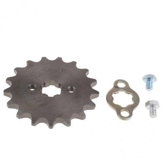 BAOSITY 2X Tooth Front Engine Sprocket for SDG 110cc 125cc Dirt Bike ATV 420-17T-17mm