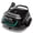 Black & Green, variant on WYBOT A1 Cordless Robotic Pool Cleaner, Automatic Pool Vacuum for Above Ground Pools with 120 Mins, Double Filters, LED Indicator, Charge in 2.5H, 4 Cleaning Modes, Black & Green