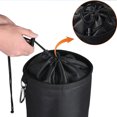 thumbnail image 4 of Bolsa para colgar pinzas de ropa con diseño portátil, organizador que ahorra espacio para pinzas de ropa con cierre de cordón a prueba de polvo para un almacenamiento limpio, 4 of 5