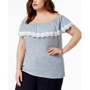 Tommy Hilfiger - Striped Top - Plus - 3X