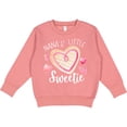 thumbnail image 2 of Inktastic Nana's Little Sweetie with Pink Heart Cookie Toddler Sweatshirt, 2 of 4