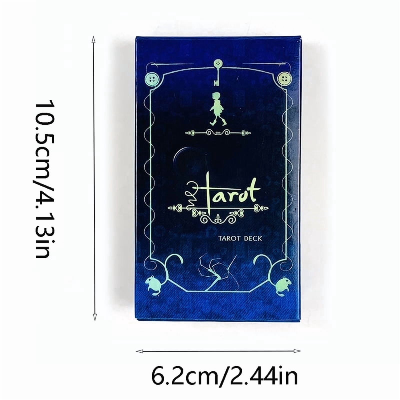 New Tarot Cards A 78 Pcs Tarot Deck The Key That Opens The Door To The Coraline World, Great For Meditation & Party Games
