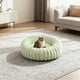 thumbnail image 5 of Camas de peluche con forma de donut para perros pequeños, camas redondas para dormir, sofás cama para perros y gatos, cómodas almohadas cálidas, camas cueva de 40 cm, camas lavables de felpa suave co, 5 of 6