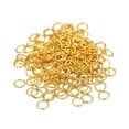 thumbnail image 2 of Cuentas espaciadoras doradas Strade Fareast Limited 100 anillos de salto, 2 of 8