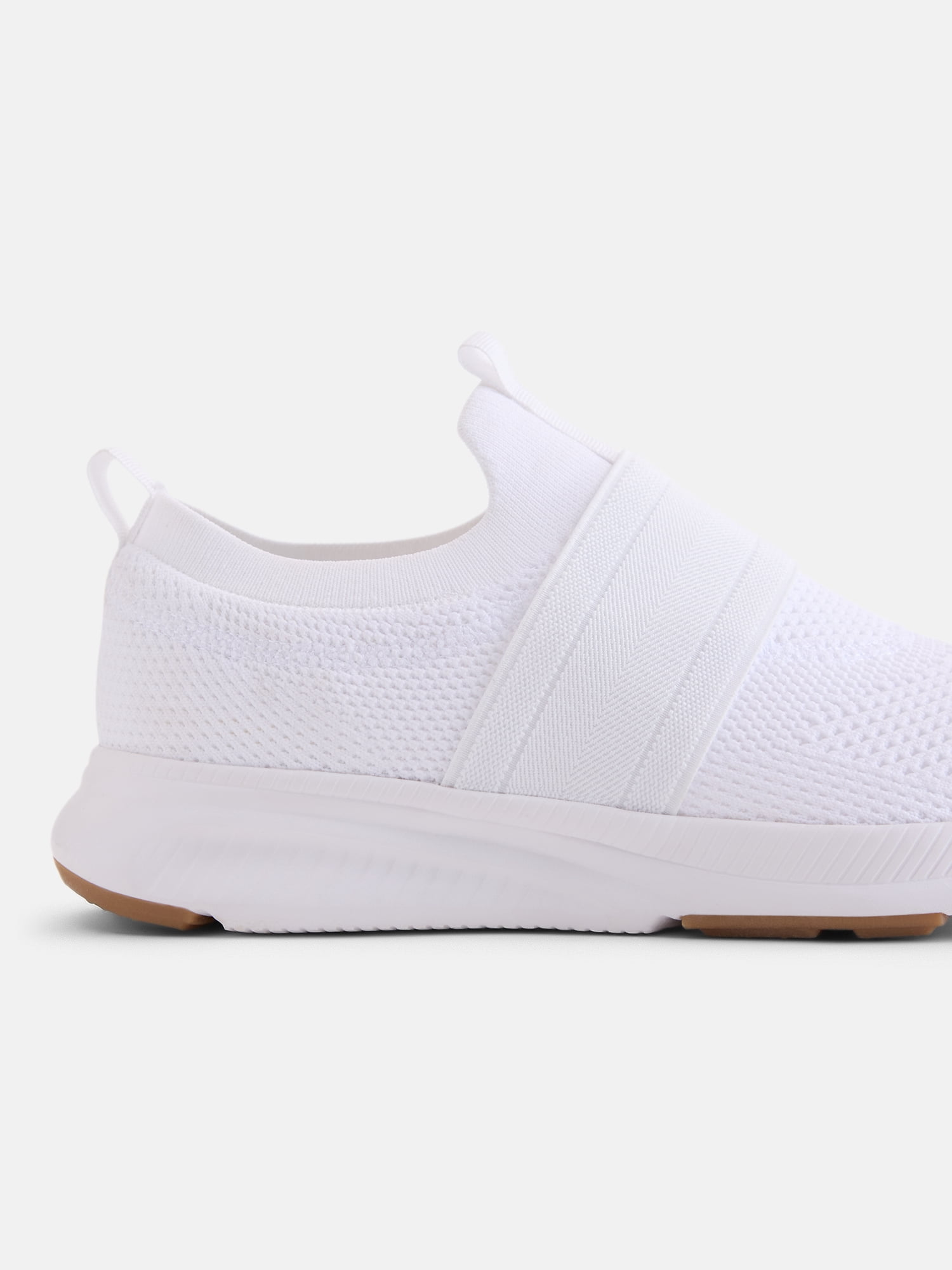 Athletic Works Men's Banded Jogger Slip-On Sneakers, Wide Width Available