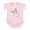 Petal Pink, variant on CafePress - Luna Infant Bodysuit - Baby Light Bodysuit, Size Newborn - 24 Months