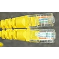 thumbnail image 4 of Ethernet Cable 10ft Cat5e RJ-45 connectors Verified TIA/EIA 568B.2 26AWG 4Pair - Yellow, 4 of 6
