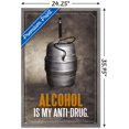 thumbnail image 3 of Alcohol - Anti-Drug Wall Poster, 22.375" x 34", Framed, 3 of 3