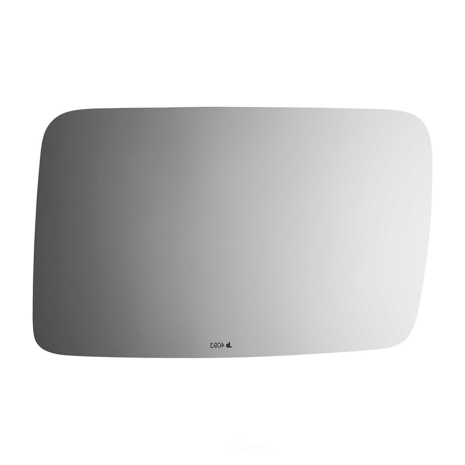 Burco Side View Mirror Replacement Glass - Clear Glass - 4093