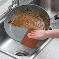 thumbnail image 4 of Zjh Textile Microfiber Cleaning Towel - 40x40cm brown Towel, Water-Only Deep Cleaning Cloth, Streak-Free Reusable Towel for Kitchen/Bathroom/Glass/Electronics (1 Piece), 4 of 4