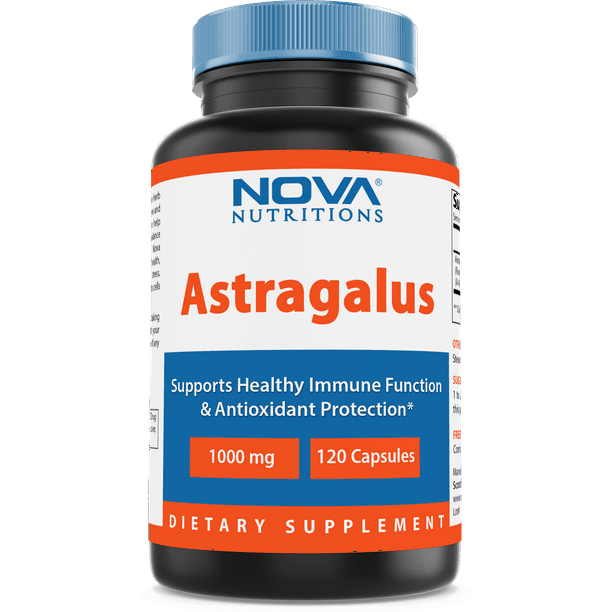 nova nutritions astragalus 1000 mg 120 capsules