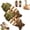 Mix*2, variant on Catnip and Silvervine Chew, Wooden Catnip & Silvervine Chew, Natural Fish Bone Cat Dental Chews Toy, Durable Catnips Teeth Cleaning Stick for Chewing, Biting, Teeth Cleaning (Catnips)