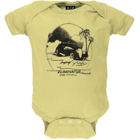 ZZ Top - Lil' Roadstar Lemon Baby One Piece