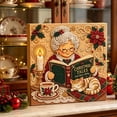thumbnail image 5 of Cheap Christmas Santa Claus Pattern Pearl Diamond Art Kits for Adults, Special‑Shaped Rhinestone Art with Frame, Diy Holiday Wall & Tabletop Home Christmas Decoration Gift(Santa Style), 5 of 9