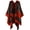 Wine Red, variant on PIKADINGNIS Women Shawl Wraps Warm Plaid Poncho Blanket Open Front Sweater Cardigan Cape Fall Winter Fleece Scarf Coat