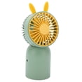 thumbnail image 4 of Ventilador de mano, mini ventilador de mano, ventilador pequeño de mano USB, mini ventilador de mano, funcionalidad inteligente, 4 of 12