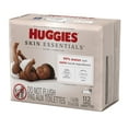 thumbnail image 4 of Huggies Skin Essentials Baby Wipes, 2 Flip Top Packs (112 Wipes Total), 4 of 9