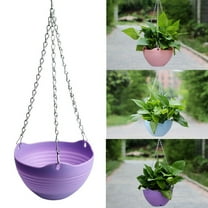 wileqep Resin Container 14" Round Hanging Planter