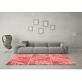 thumbnail image 3 of Ahgly Company Indoor Rectangle Patchwork Red Transitional Area Rugs, 8' x 10', 3 of 4