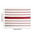 thumbnail image 3 of Cotton Striped Tea Towel Kitchen Dish Cloth with Hanging Loop for Drying, 3 of 6