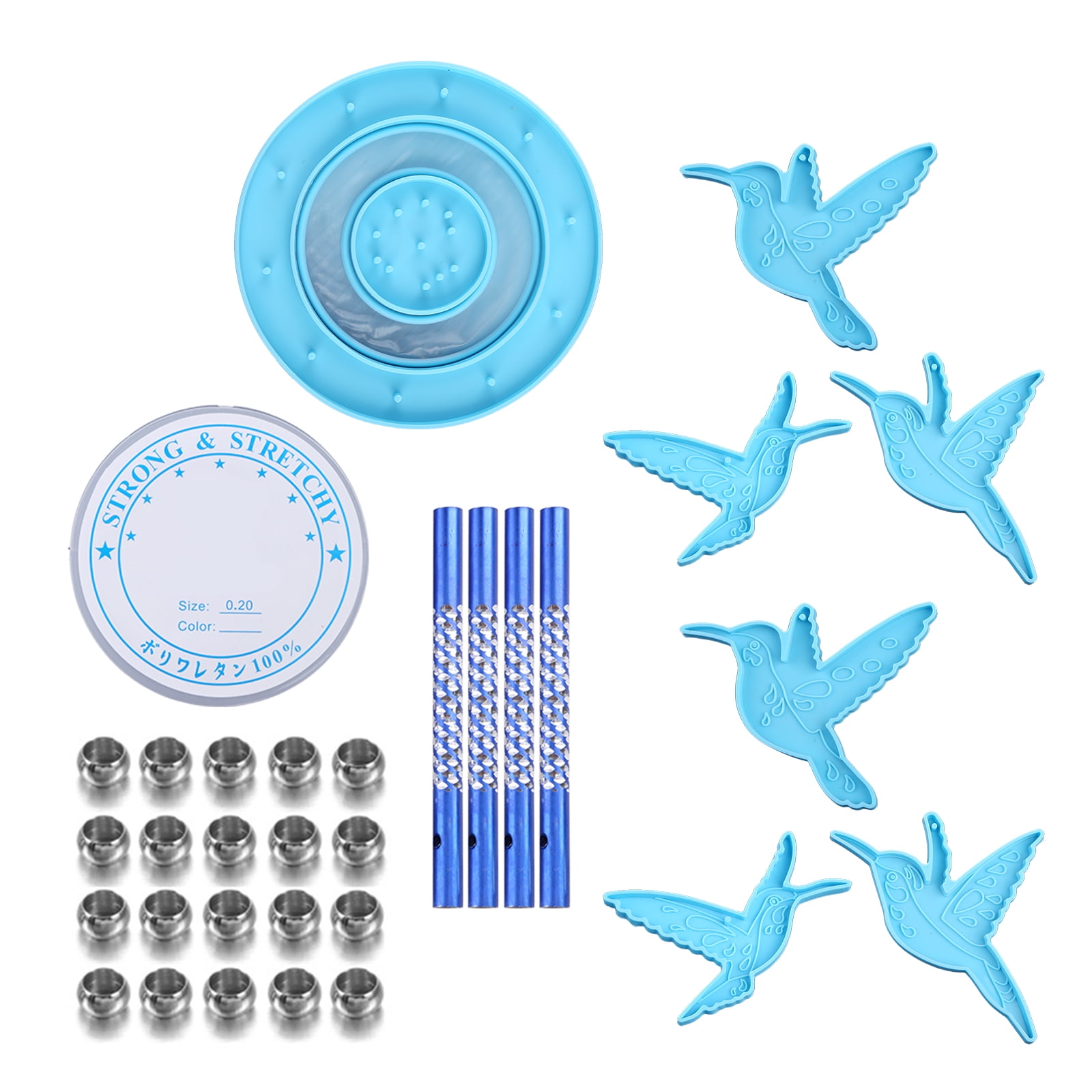 人気ブランド新作豊富 Wind Chimes Silicone Mold Kits Epoxy Resin Casting Mould For