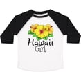 thumbnail image 3 of Inktastic Hawaii Girl Hibiscus Flowers Girls Toddler T-Shirt, 3 of 5