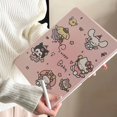 thumbnail image 1 of Étui de Protection pour Tablette Apple iPad9/8 de 10,2 Pouces Cartoon Hello Kitty, Fente pour Stylet air5/6, rotation Pro 4/3, 1 of 6