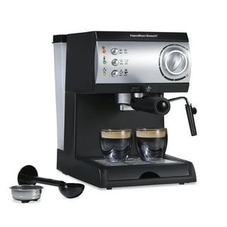  Zulay Kitchen Magia Manual Espresso Machine with Grinder and  Milk Frother - 15 Bar Pressure Pump Cappuccino Machine - Latte Machine - &  Extra Large 2L Removable Water Tank: Home & Kitchen