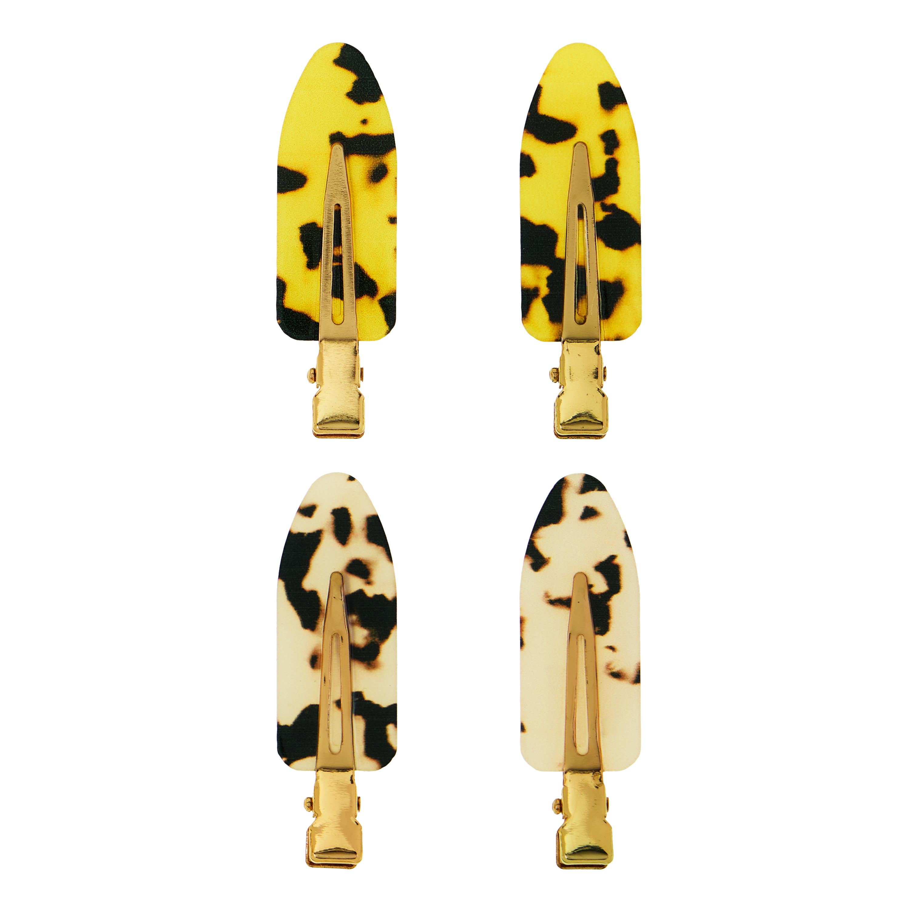 4 PC DESIGNER HAIR CLIP
